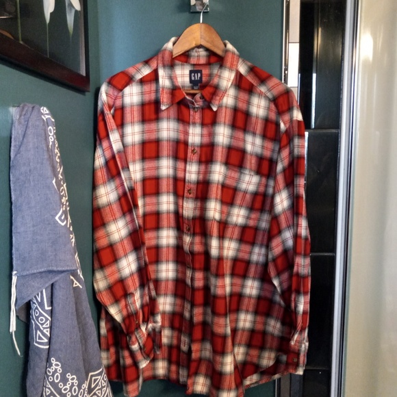 Gap Women's Flannel Shirt SZ XXL - Picture 1 of 4